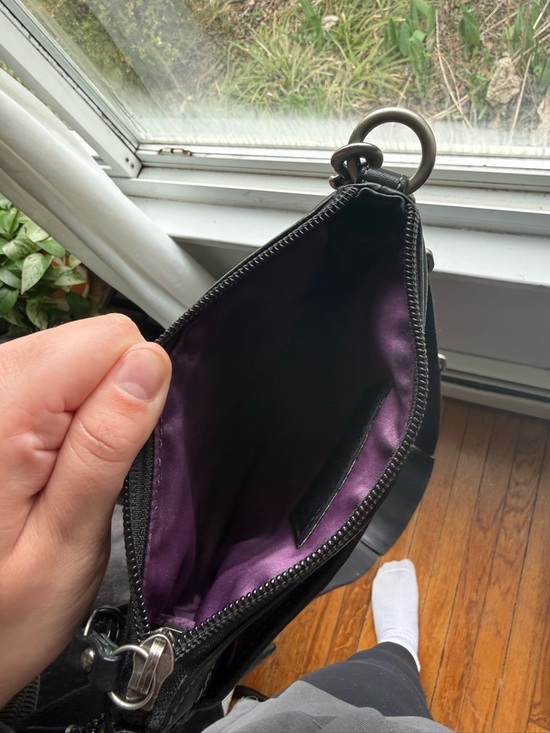 Coach Black Patchwork Crossbody - Picture 6 of 8